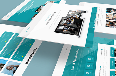 Web UI Design - WORKON business corporate creative design graphic graphic design modern professional ui ui kits web ui website