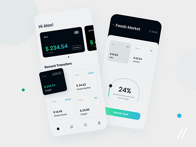 Banking App for Couples app banking banking app banking for couples budget budget app couple couples design expenses finance finance app fintech fintech app mobile mobile app design online purrweb ui ux