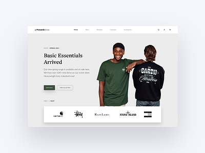 Proverb Store design ui ui design ux web
