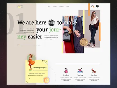 Fashion landing page clothing design e comerce e commerce e commerce design e shop ecommerce fashion fashion store home page interface landing page lookbook marketplace online shop style ui web web design website design