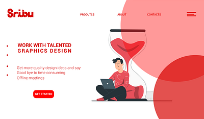 Web Design Landing Page adobe illustrator design graphic design landing page web design