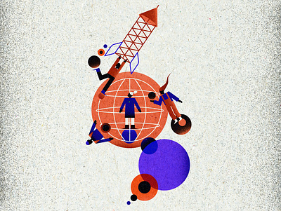 Space art astronomy character characterdesign design flat galaxy illustration nasa planets rocket space stars uniserse universe vector