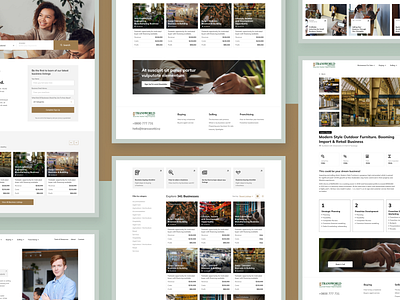 Transworld project advisor b2b brokerage business consulting design desktop equal franchise marketplace mobile platform transworld ui userexperience userinterface ux web webdesign website
