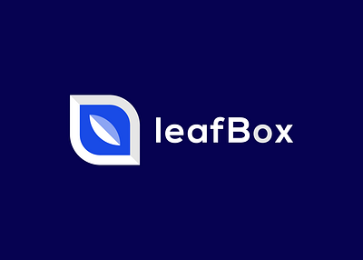 LeafBox animation bestdesign box branding design icon identity leaf leafbox leafdesign leaflogo logo logoidea logomaker minimal motion graphics quality topdesign typography vector