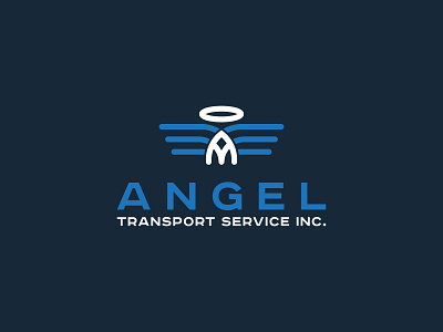 Transportation + Letter A +Angel Logo Design 3d animation branding design flat graphic design icon illustration logo logo design motion graphics ui vector