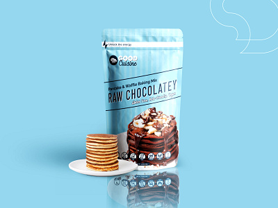 Pancake Packaging Design - Raw Chocolatey branding cmyk designer freelance freelancer freelancework gr graphics makeyourown modern packaging pancake printdesign prints product productpackaging simple