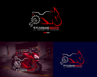 Minimal Motorbike Repair Shop Logo app logo design bike logo brand identity branding design illustration logo logo design minimalistic mordern logo