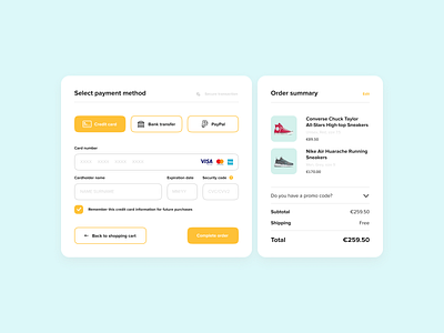 Credit Card Checkout 002 checkout concept design dailyui dailyui002 design minimal payment ui ui design