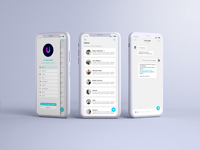 Direct Messaging UI design for mobile apps app desgin app designer bulbulsomraat creative design direct message direct messaging finevector inbox design message messaging ui designer uisomraat uxui