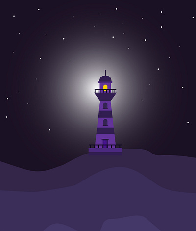 Lighthouse art artwork graphic design ill illustraion vector vectorization