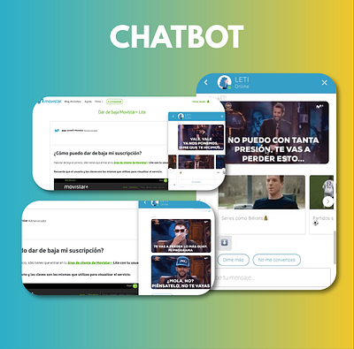 Chatbot design - UX chatbot design gifs