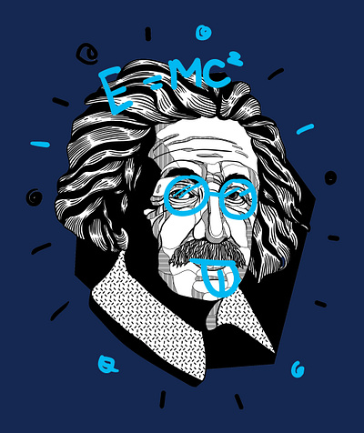 e=mc2 graphic design