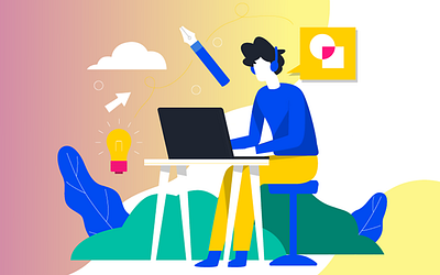 concept illustration branding design graphic design icon illustration logo typography ui ux vector