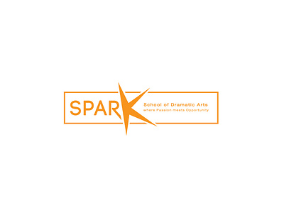 SPARK - School of Dramatic Arts branding logo