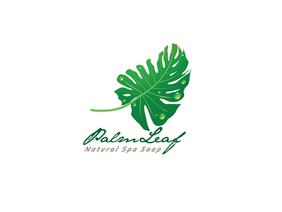 Palm Leaf - Natural Spa Soap branding logo