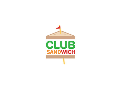 Club Sandwich - a school for kid creator branding logo