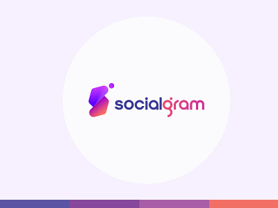 Socialgram - Branding branding graphic design logo logo design pattern design social networks ui visual identity