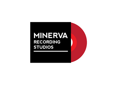 MINERVA RECORDING STUDIOS branding logo