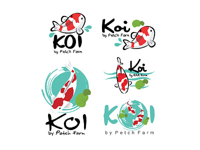 KOI by Petch Farm branding logo