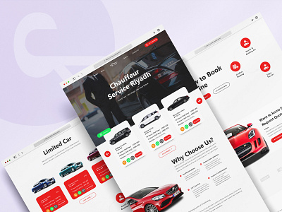 Car Rental Website UI adobe xd branding car car rental design designers designs figma illustration ui user designer user experience user interface ux website