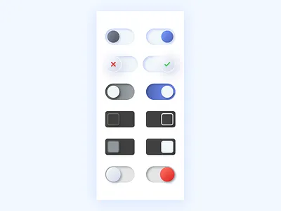 Toggles dailyui ui