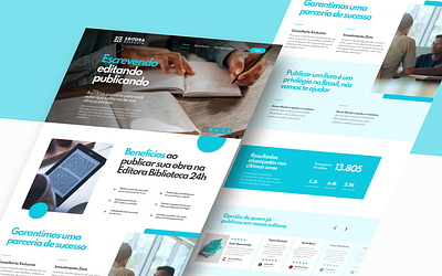 Projeto Editora Resposta branding corporate ux