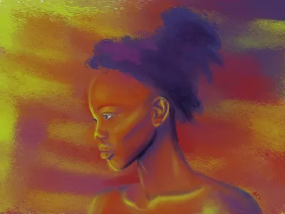 Lady digital illustration digital painting illustration painting