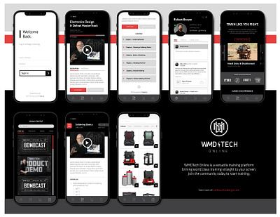 WMDTech UX Mockup Preview app design illustrator interface sketch ui