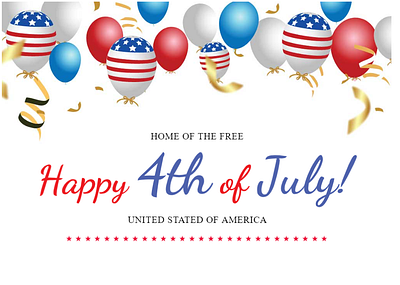 Happy Independence Day 3d animation app design appypie behance branding graphic graphic design illustration illustrator independenceday motion graphics usa