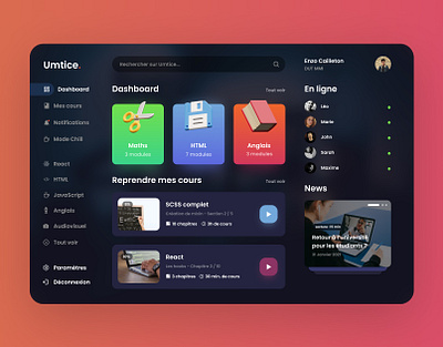 Umtice redesign branding design minimal redesign redesign concept typography ui