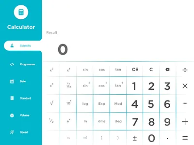 Calculator - Daily UI #4 android app calculator design ios market mobile tablet ui ux web