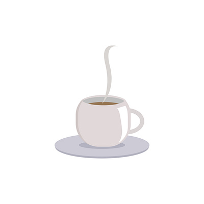 Cup Of Coffee adobe illustrator coffee cupofcoffee illustration