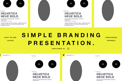 UNTRDL - Simple Brand Presentation branding custom design icon illustration logo trademark ui ux vector