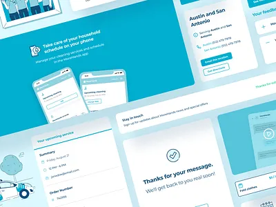 MoreHands: Components design digital illustration ui uidesign ux uxdesign web