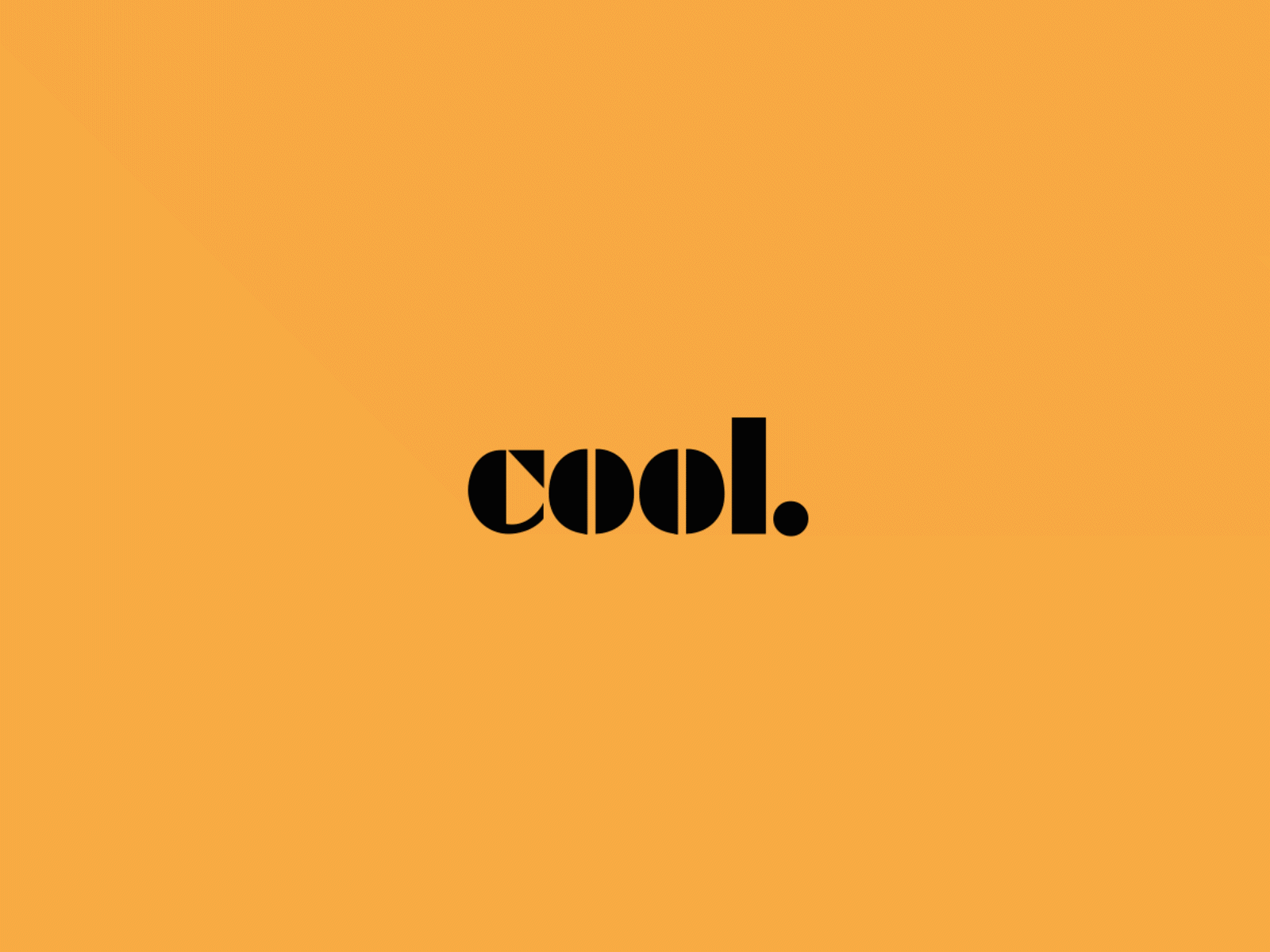 cool. 😎 animation illustration motion design motion graphics type