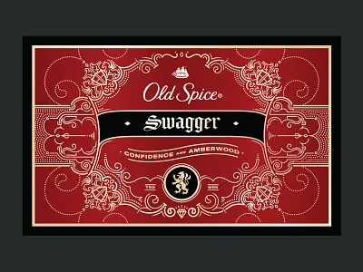 Swagger design filigree illustration monoline ornate packaging