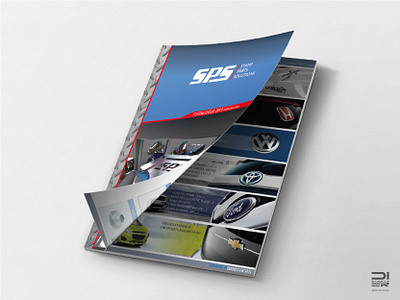 Stamp Parts Solutions Catalogue branding catalogue graphic design illustration