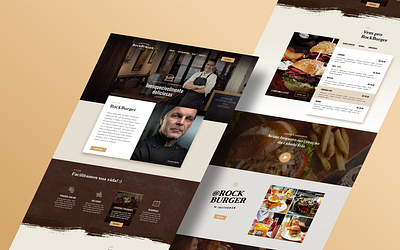 RockBurger branding ui