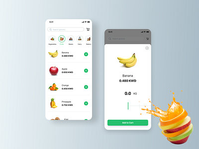 Grocery app figma grocery grocery app made with figma ui