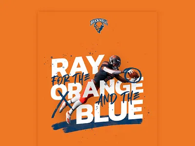 Ray for the Orange and the Blue concept design design layout typography