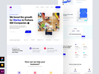 web design: landing page - saas design home page homepage landing landing page landingpage web webdesign website website design