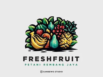 Fresh Fruit Character Logo Design adobeillustrator awesome awesome creative logos branding design freshfruit fruitlogo icon illustration logo logocharacter logodesign logotype orange shirt typography vector