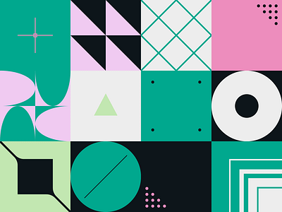 0116 abstract artwork freebie geometric vector