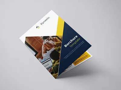 Brochure Design Bifolded A4 Size