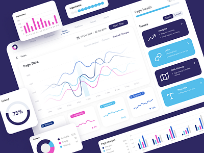 Website Analytics Platform analytics app dashboard design graphs mvp online platform purrweb seo startup statistics ui ux web web app web design web development website website analysis