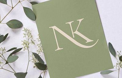 Nk branding design logo