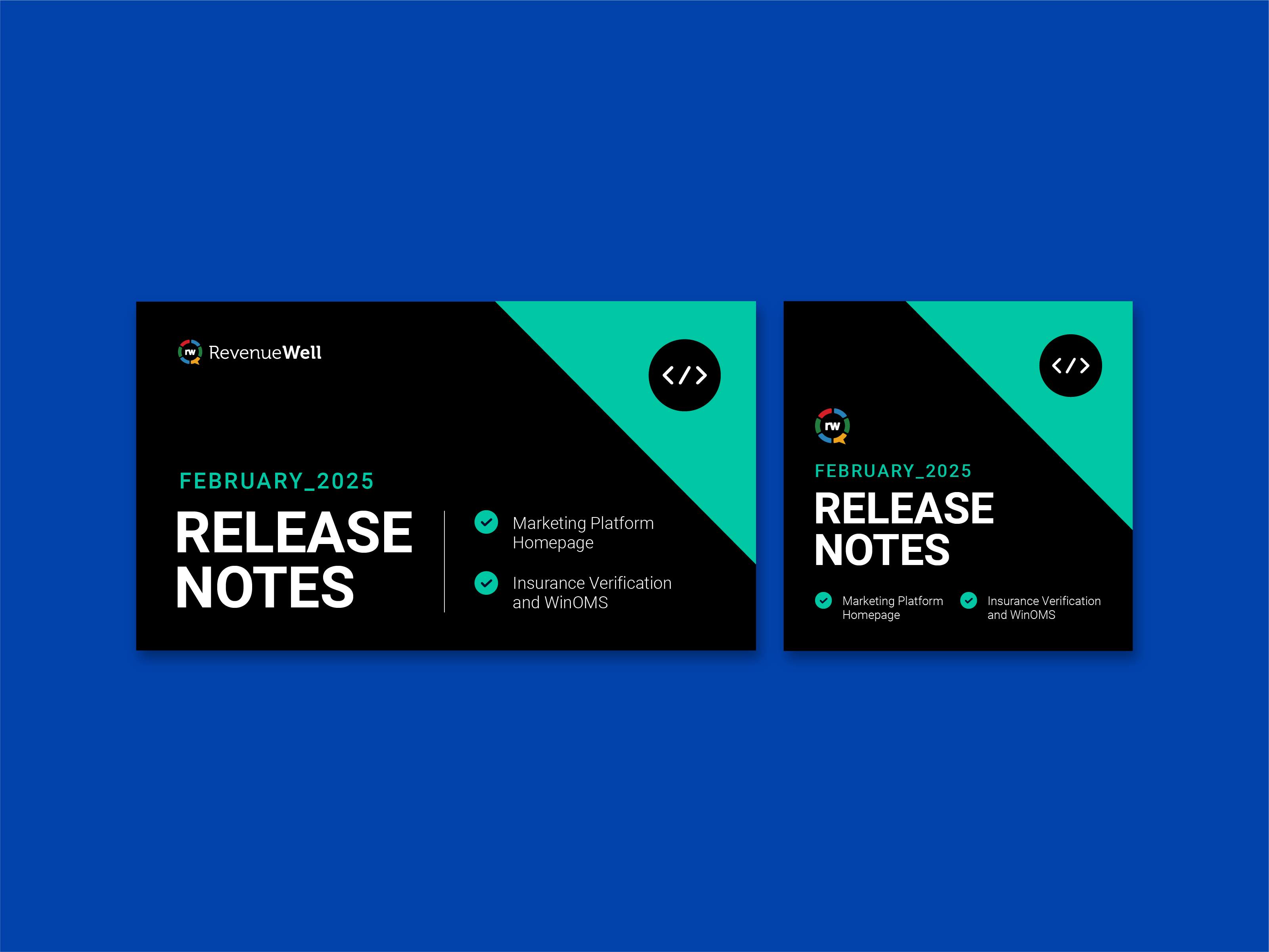 February Release Notes blog branding dental software dental software marketing design dev graphic design icons layout design logo release notes software typography