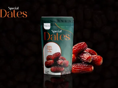 Dates Pouch Packaging Design clientattraction clientwinningdesign creativepackaging dateslovers datespackaging designforsuccess dribbleinspiration elegantdesign foodbranding gourmetdates highendbranding luxurydates luxurydesign luxuryfood minimalistpackaging moderndesign packagingtrends premiumpackaging richaesthetic wealththroughdesign