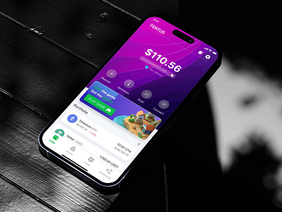 UI UX Design for Vertus Crypto Wallet Mobile App crypto crypto dashboard crypto trading crypto wallet crypto wallet app crypto wallet ui cryptoapp cryptocurrency defi finance mobile app design mobile application mobile banking app mobile ui mobile uiux mobileapp saas uiux wallet web3