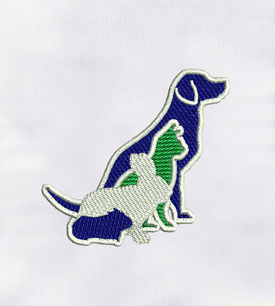 PET ANIMALS EMBROIDERY DESIGN `